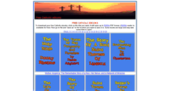 Desktop Screenshot of freecatholicebooks.com